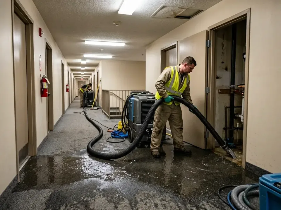 multi-unit-apartment-hallway-f-005 — frequently asked questions, Emergency Burst Pipe Water Extraction & Removal in Baraboo,…